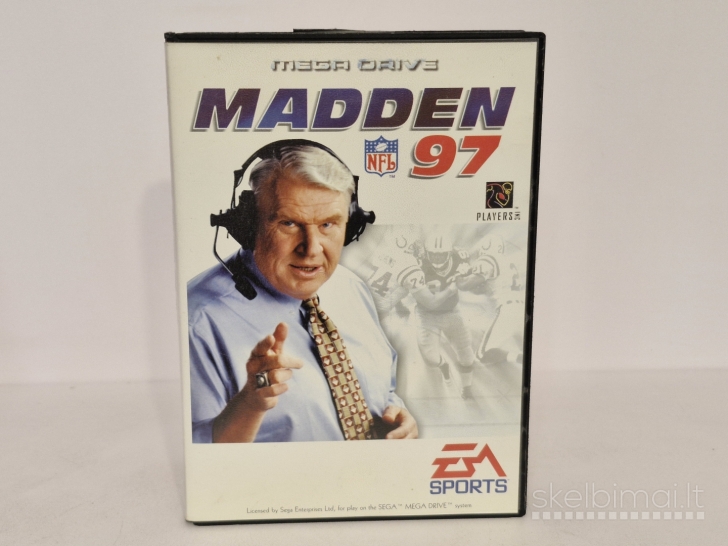 Žaidimas Madden NFL 97 PAL Sega Mega Drive