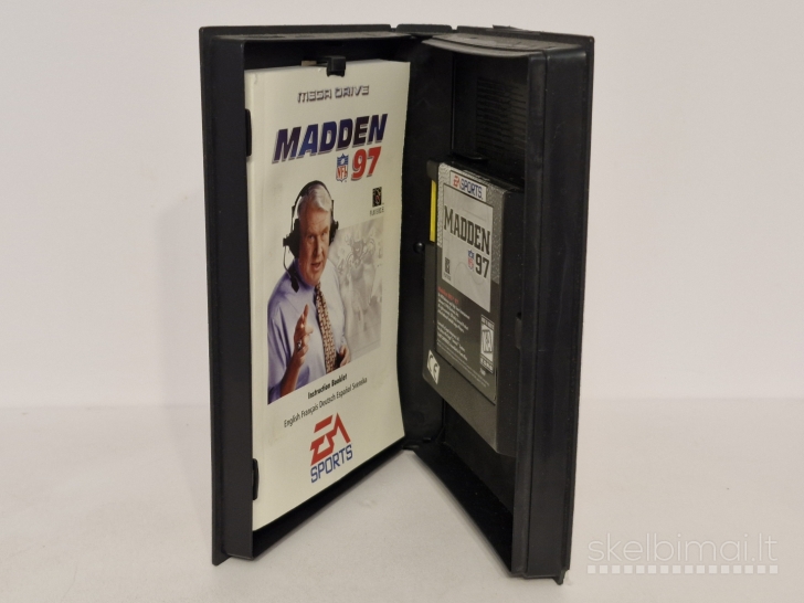 Žaidimas Madden NFL 97 PAL Sega Mega Drive