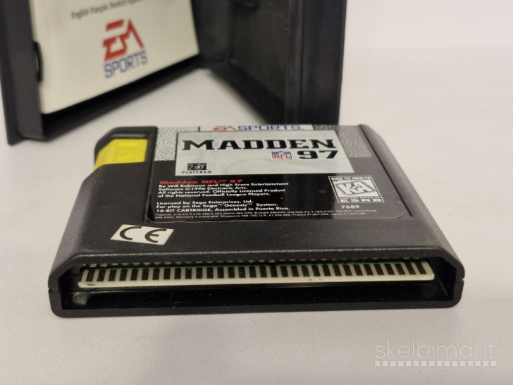 Žaidimas Madden NFL 97 PAL Sega Mega Drive
