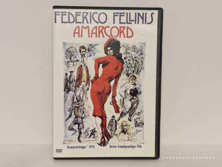 DVD filmas Federico Fellinis Amarcord