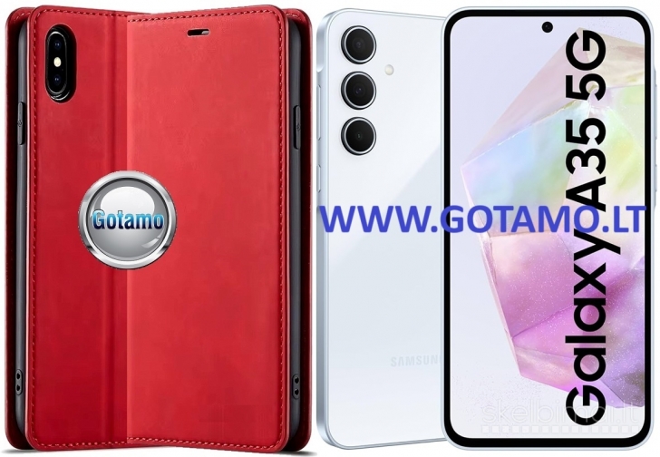 526 Galant magnetiniai dėklai Samsung Galaxy A35 telefonui