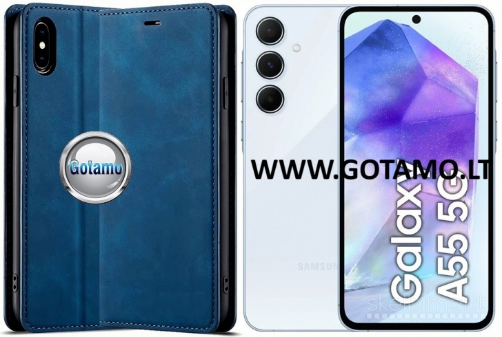 527 Galant magnetiniai dėklai Samsung Galaxy A55 telefonui