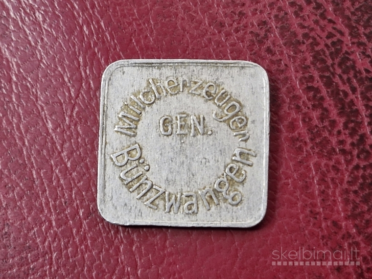 Gut fur 1 Liter Vollmilch Bunzwangen Notgeld