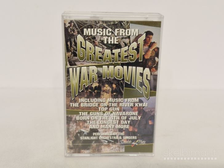 Audio kasetė Music From The Greatest War Movies