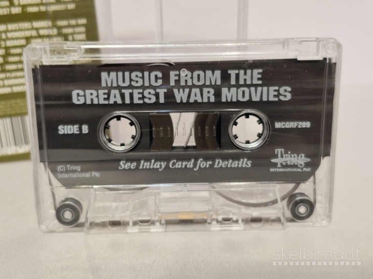 Audio kasetė Music From The Greatest War Movies