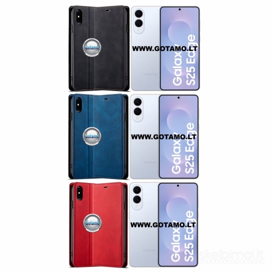 529 Galant magnetiniai dėklai Samsung Galaxy S25 Edge telefonui