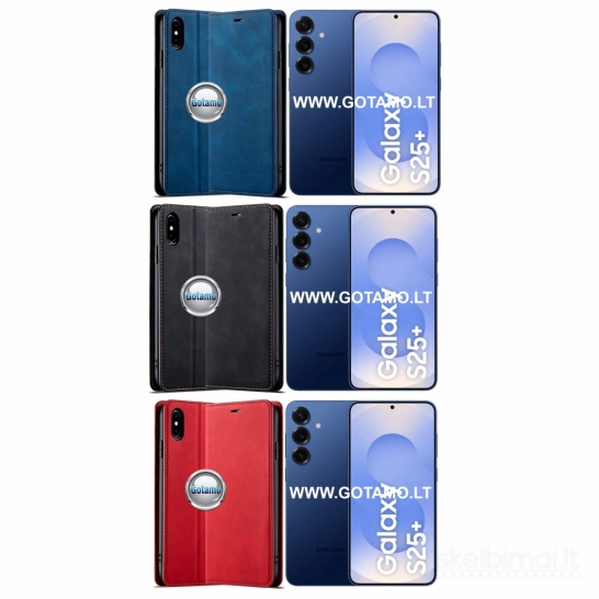 119 Galant magnetiniai dėklai Samsung Galaxy S25 Plus telefonui