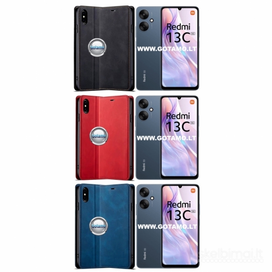532 Galant magnetiniai dėklai Xiaomi Redmi 13C 5G telefonams