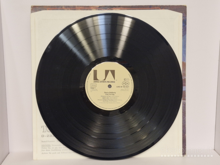 LP plokštelė Gerry Rafferty – City To City