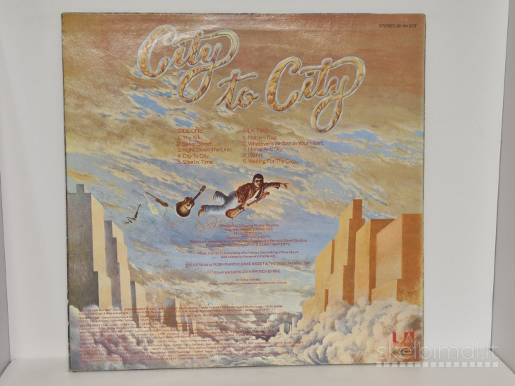 LP plokštelė Gerry Rafferty – City To City