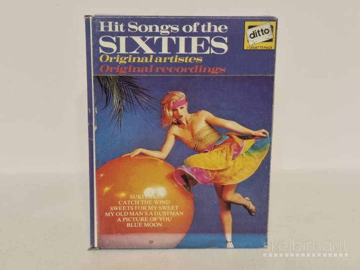 2 Audio kasečių komplektas Various – Hit Songs Of The Sixties