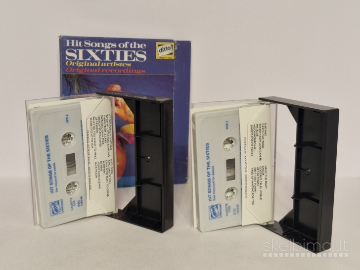 2 Audio kasečių komplektas Various – Hit Songs Of The Sixties