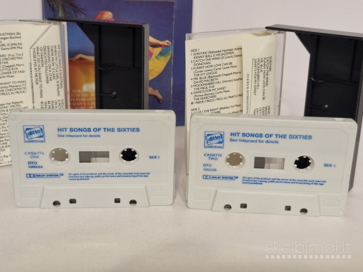 2 Audio kasečių komplektas Various – Hit Songs Of The Sixties