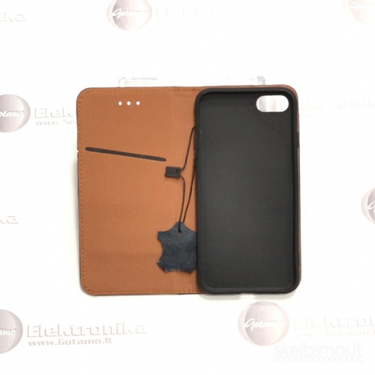 534 Gotamo Vintage natūralios odos dėklai Apple iPhone 7, 8, SE (2020, 2022)