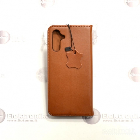 541 Gotamo Vintage natūralios odos dėklai Samsung Galaxy A13 5G, A04s