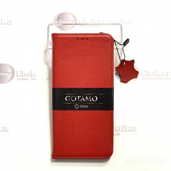 542 Gotamo Vintage natūralios odos dėklai Samsung Galaxy A14 telefonams