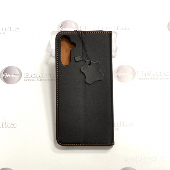 542 Gotamo Vintage natūralios odos dėklai Samsung Galaxy A14 telefonams