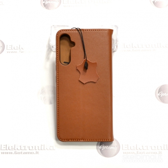 546 Gotamo Vintage natūralios odos dėklai Samsung Galaxy A34 telefonui