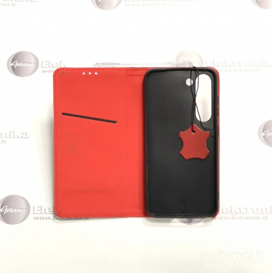 556 Gotamo Vintage natūralios odos dėklai Samsung Galaxy S23 telefonui