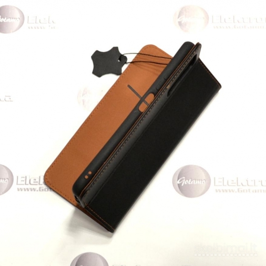 561 Gotamo Vintage natūralios odos dėklai Xiaomi Redmi 9T, Xiaomi Poco M3