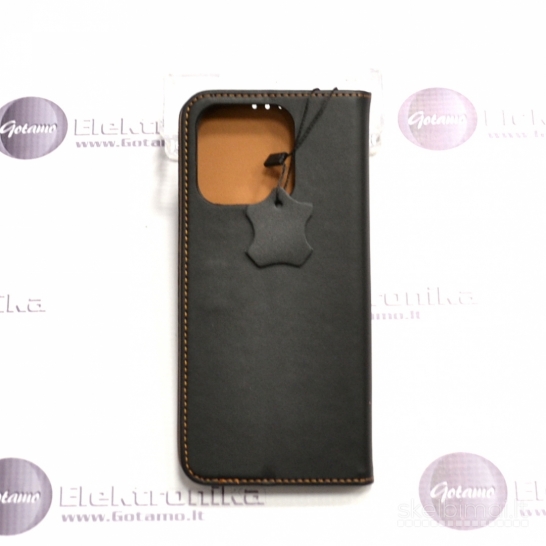 562 Gotamo Vintage natūralios odos dėklai Xiaomi Redmi 12C telefonui