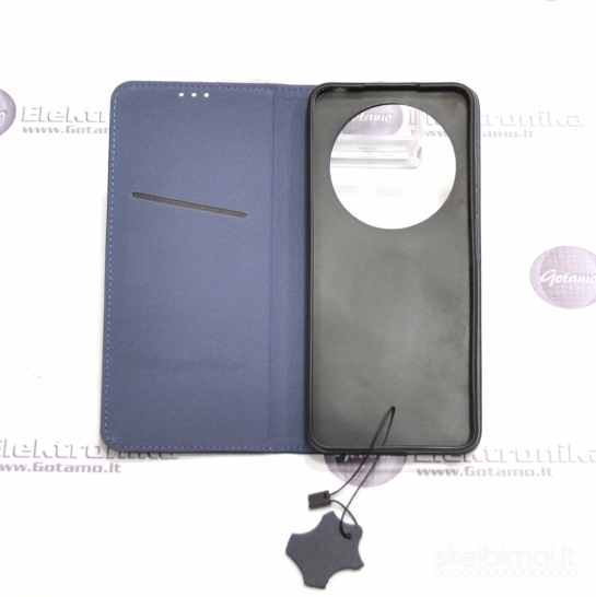 127 Gotamo Vintage natūralios odos dėklai Xiaomi Redmi 14C, Redmi A4, Poco C75