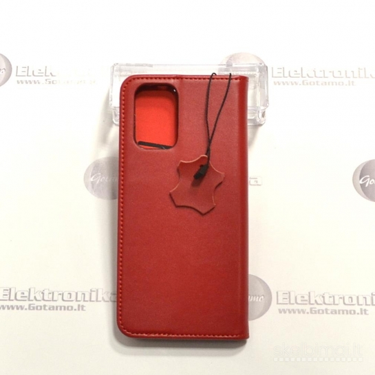 564 Gotamo Vintage natūralios odos dėklai Xiaomi Redmi Note 10, Note 10S