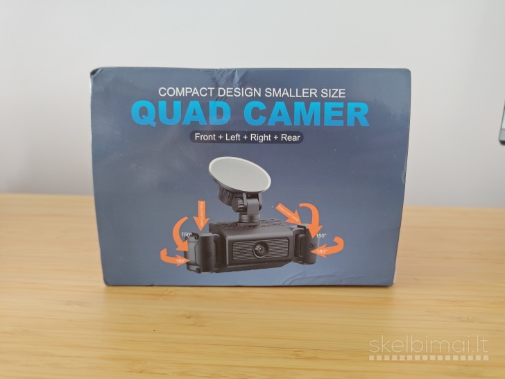 Video registratorius QuadCam D7 64G4