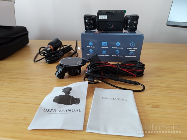 Video registratorius QuadCam D7 64G4