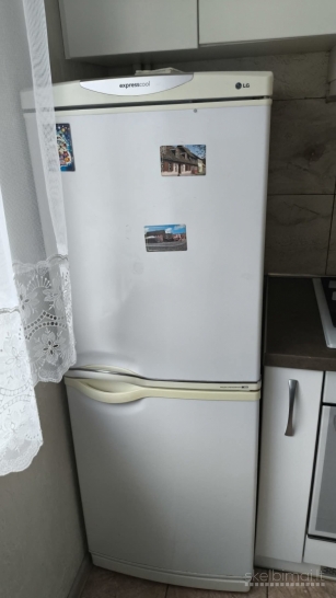 Šaldytuvas LG, tvarkingas, galiu atvezti. 