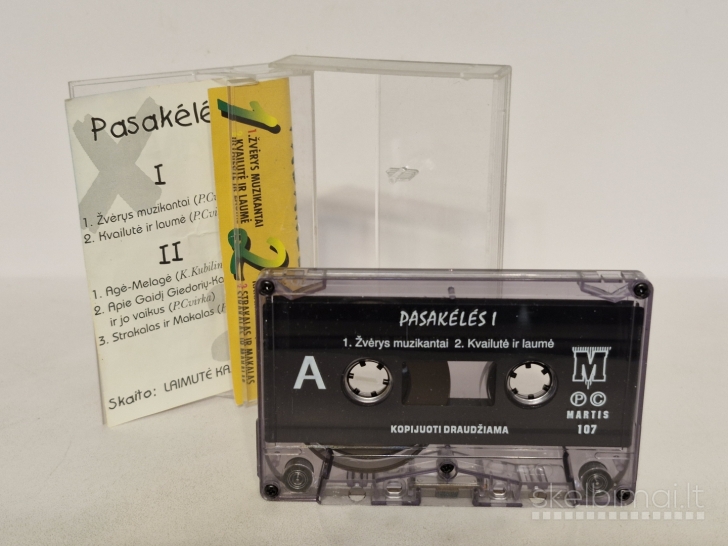 Audio kasetė Laimutė Kajokaitė ‎– Pasakėlės I