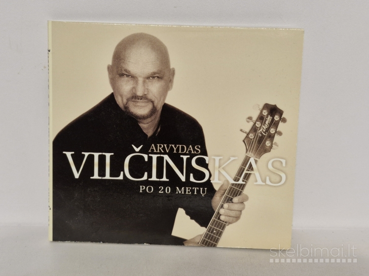 Audio CD Arvydas Vilčinskas – Po 20 Metų
