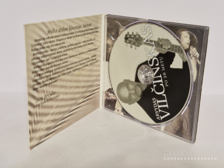 Audio CD Arvydas Vilčinskas – Po 20 Metų