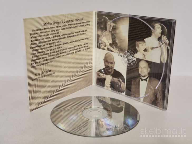 Audio CD Arvydas Vilčinskas – Po 20 Metų