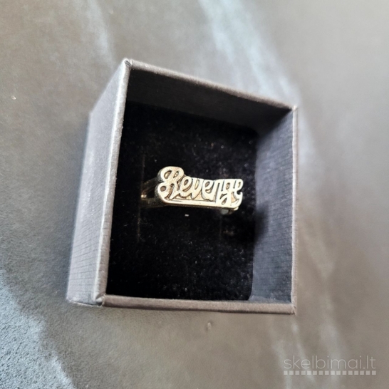 REVENGE Žiedas – Streetwear / Rap Stilius – Naujas