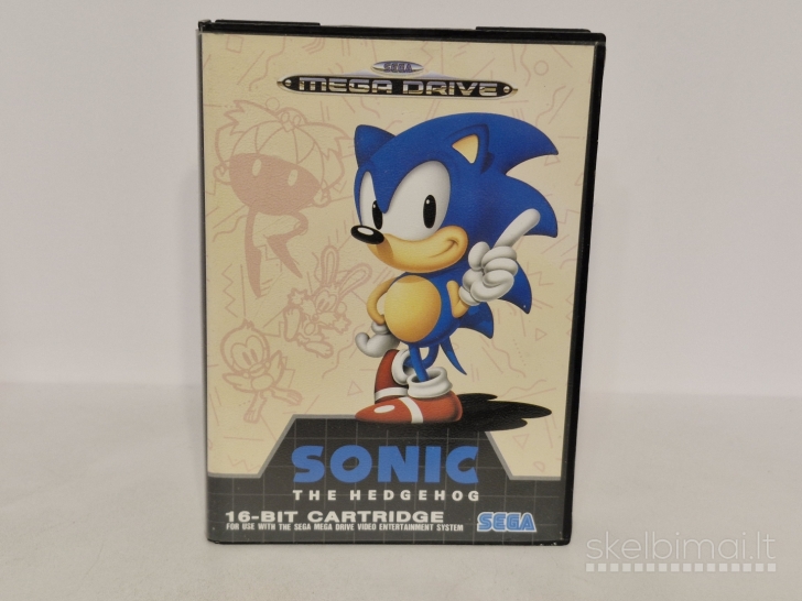 Sonic the Hedgehog PAL Sega Mega Drive