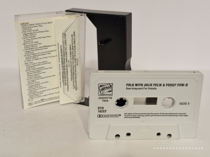 Audio kasetė Folk With Julie Felix And Foggy Dew-O