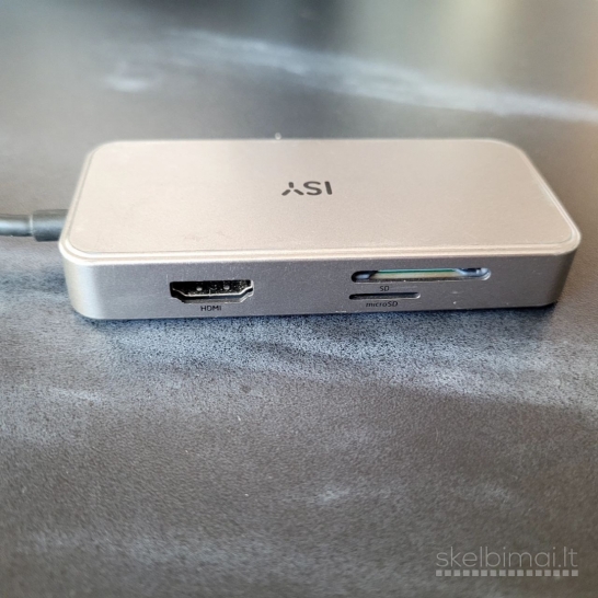 Daugiafunkcinis USB-C šakotuvas (Hub) – 7-in-1