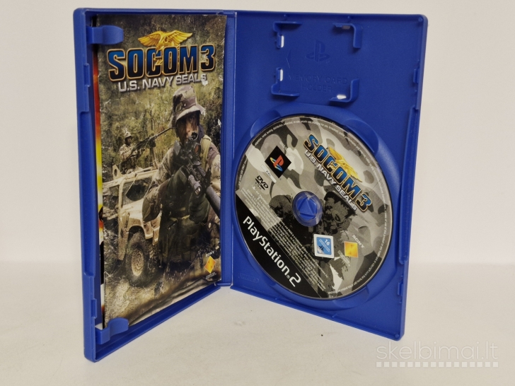 Žaidimas SOCOM 3 US Navy Seals PAL Playstation 2