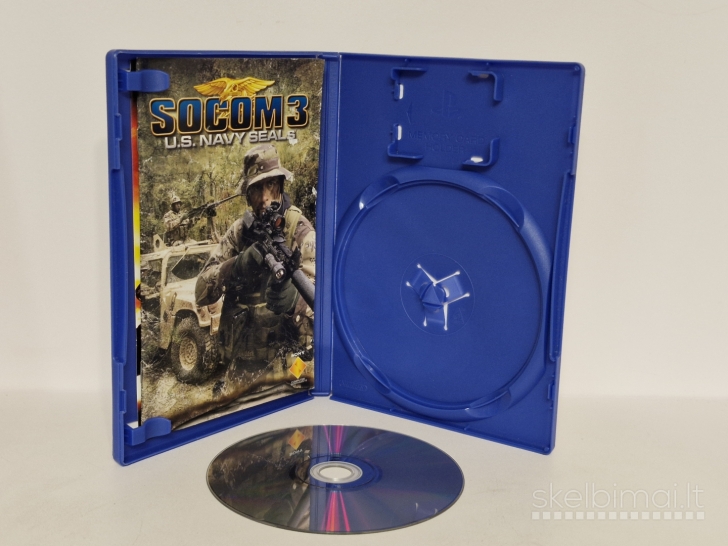 Žaidimas SOCOM 3 US Navy Seals PAL Playstation 2