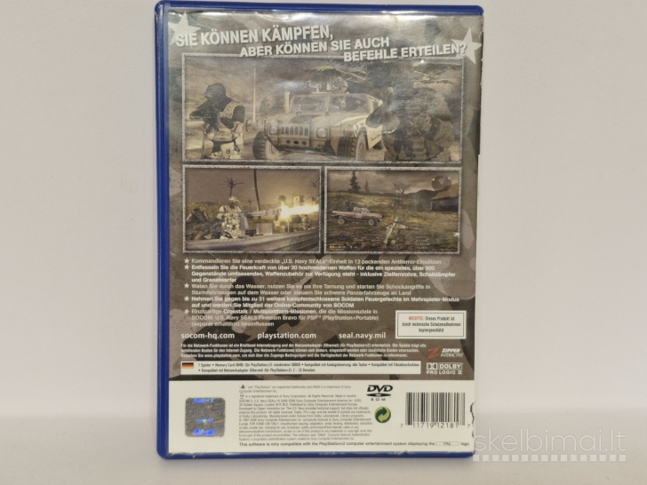 Žaidimas SOCOM 3 US Navy Seals PAL Playstation 2