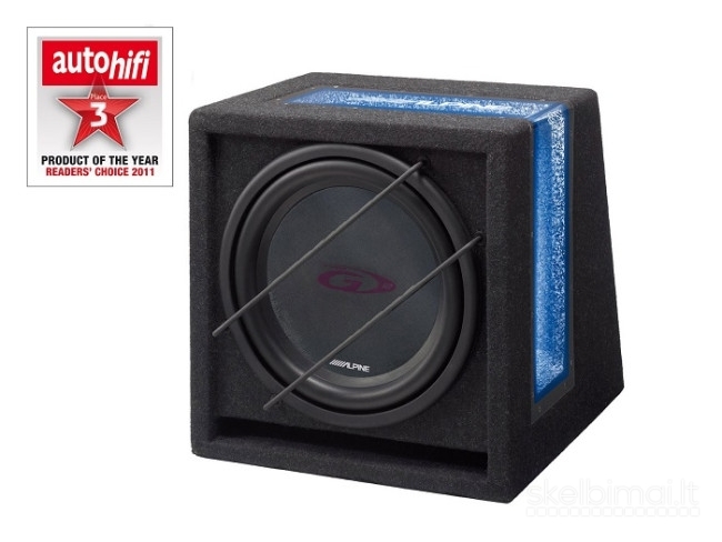 ALPINE SBG-844BR Žemadažnis garsiakalbis