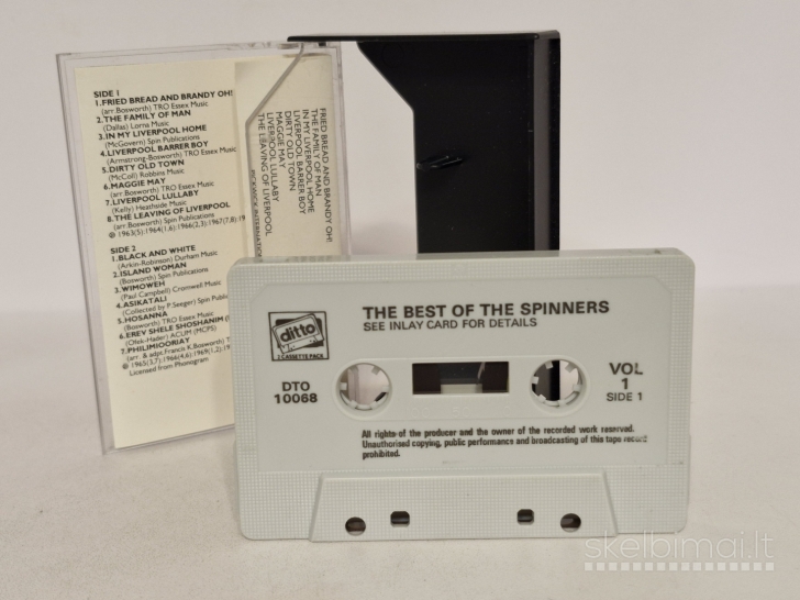 Audio kasetė MC The Spinners – The Best Of The Spinners