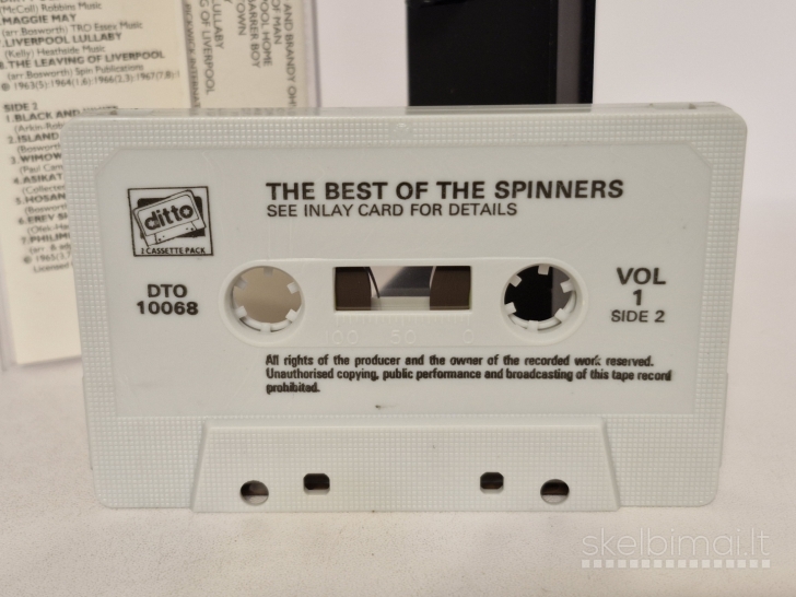 Audio kasetė MC The Spinners – The Best Of The Spinners
