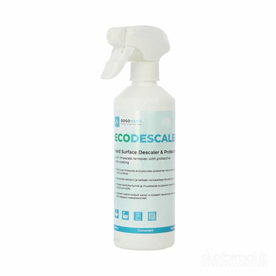 Kalkių nuosėdų valiklis su nano danga, 500 ml