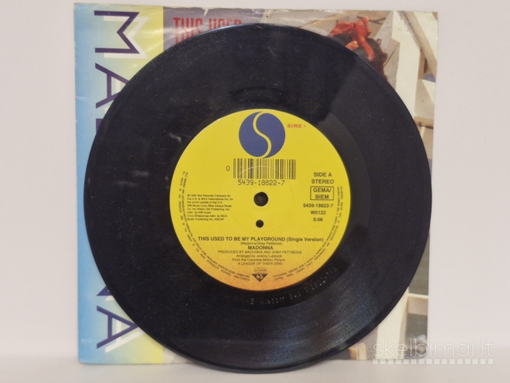 LP plokštelė Madonna ‎– This Used To Be My Playground