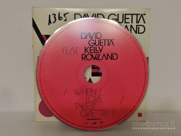 Audio CD David Guetta Feat. Kelly Rowland – When Love Takes Over