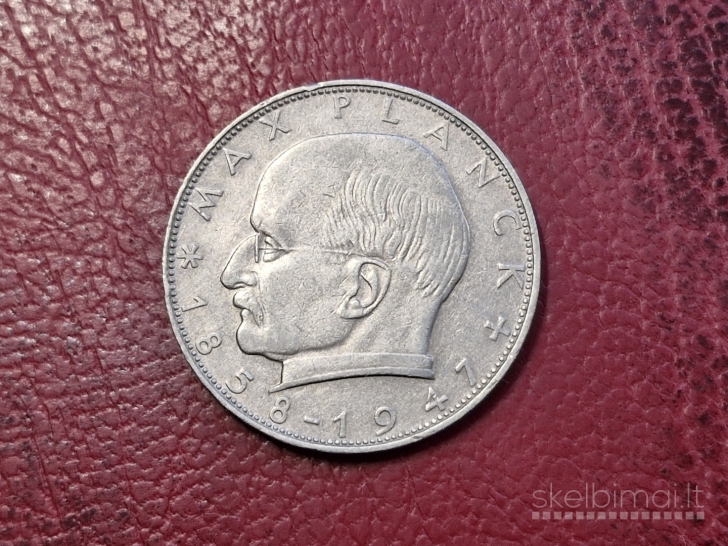 Vokietija 2 markės, 1961F KM# 116