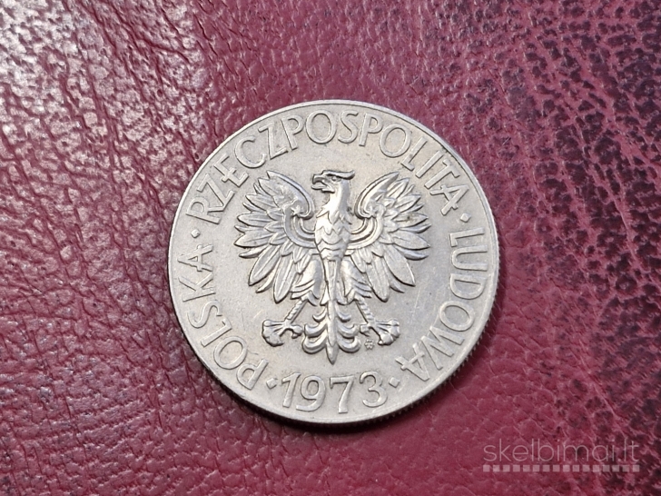 Lenkija 10 zlotų, 1973 Y# 50a Tadas Kosciuška