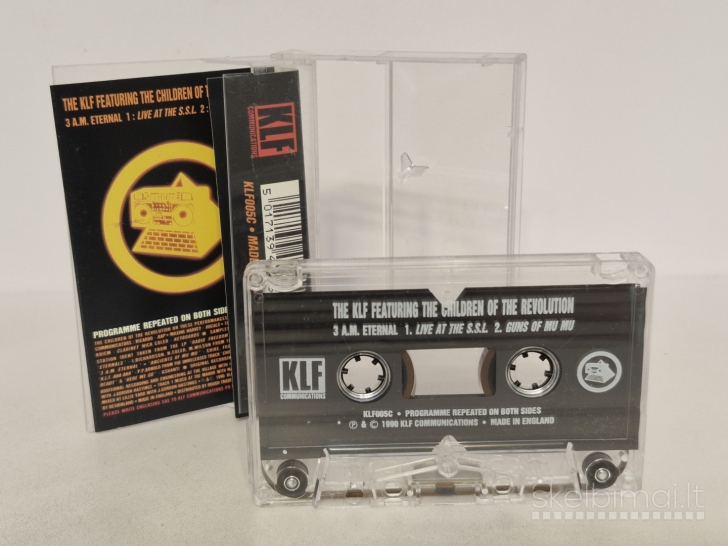 Audio kasetė The KLF – 3 A.M. Eternal (Live At The S.S.L.)
